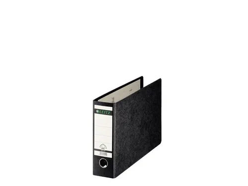 Ordner Leitz 1074 A4 dwars 77mm gewolkt zwart