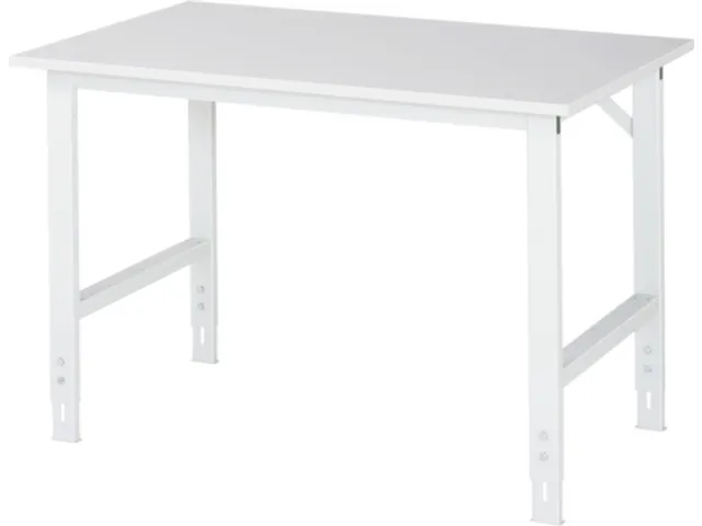 werkbank,ESD,HxBxD 760-1080x1250x800mm,houtblad