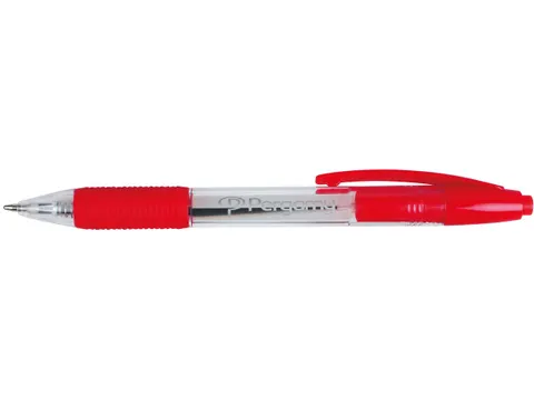 balpen Retract, medium punt, rood