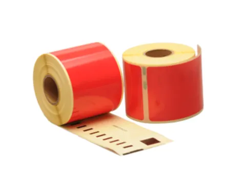 Dymo Compatible Label 99014 54x101mm Rood