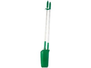 Vikan Hygiene stofblik + veger combinatieset alu steel 840mm Groen - 6