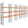 palletstelling,basis+4xaanbouw,HxBxD 3990x9725x750mm,vakl. 3000kg