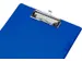 Klemplaat A4 PVC Blauw