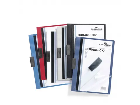 Durable Klemmap A4 Duraquick Zwart 2mm