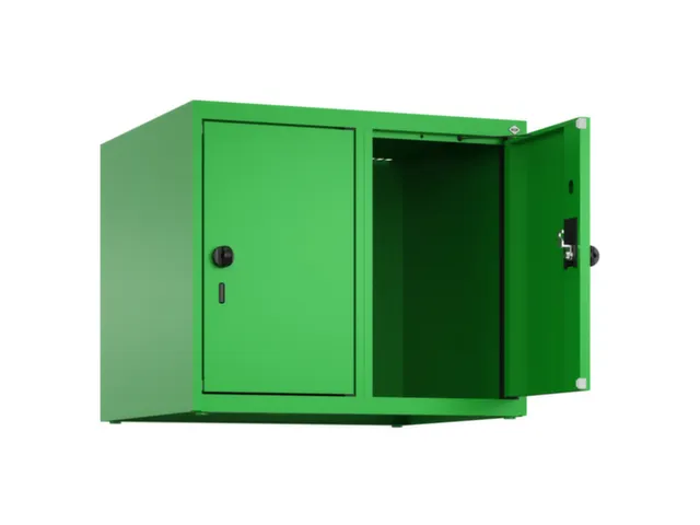 opzetkast,v. locker,2vak.,vak B 300mm,HxBxD 500x600x500mm,draaigrendel