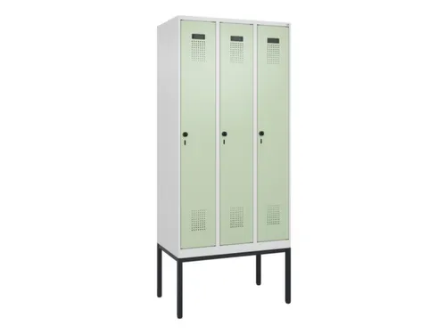 locker voor scheiding van kleding,HxBxD 2120x900x500mm,3vak