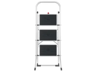 vouwtrapje,3treden m. antislipmatten,bordes H 690mm - 5