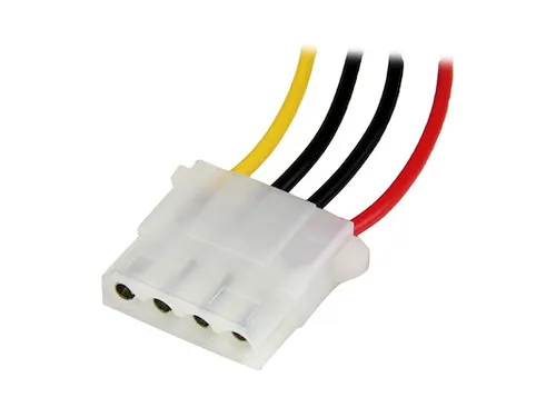 30cm Molex LP4-voedingsverlengkabel M/F