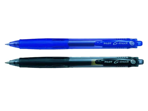 Gelschrijver Pilot G-Knock 0.7 Begreen Medium punt Blauw
