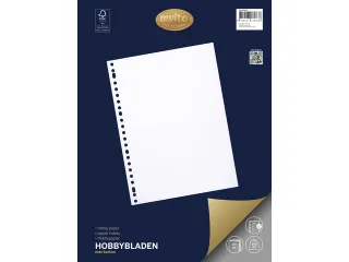 Ringbandinterieur Multo A4 23 rings hobbybladen 140 grams 20 vel - 2