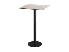 statafel,HxBxD 730x700x700mm,rechthoekig,schotelvoet van staal