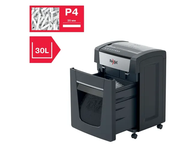 Papiervernietiger Rexel Momentum P420+ snippers 4x35mm