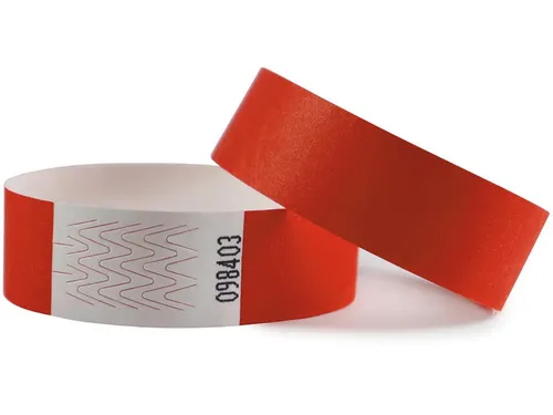 Polsband Combicraft Tyvek rood 100 stuks