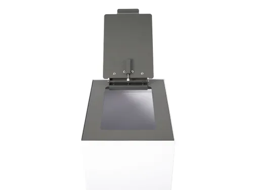Top met klepdeksel voor modulaire afvalscheidingsunit Donkergrijs