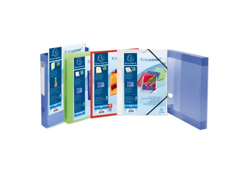 Elastomap 3klep PP Kreacover rood