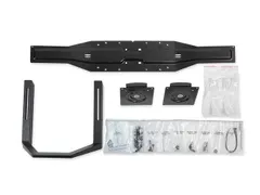 Dubbele monitor en handgreepset