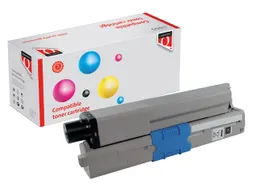 Tonercartridge Quantore alternatief tbv Oki 44469803 zwart