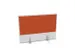 panneau de rehausse,p. table de bureau,Bl-blanc,BN3012-orange
