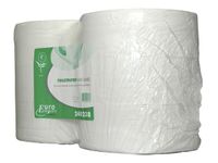 Toiletpapier Euro maxi jumbo 2-laags recycled wit 380m 6 rollen