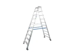 Verrijdbare Boktrap Aluminium L 2 54M 2X10Treden