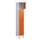 lockerkast,HxBxD 1950x300x500mm,1x5vakken,vak B 300mm,cil.-slot,voeten