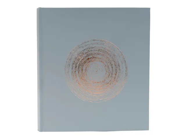 Fotoalbum Exacompta 29x32cm 60 witte pagina's Ellipse grijs