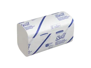 Handdoek Scott i-vouw 1-laags 20x31,5cm 25x175stuks wit 6633 - 4
