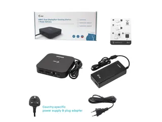 i-tec USB-C Dual Display Docking Station met Power Delivery 100W - 1
