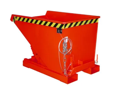 Kiepbak voor spaanders,HxLxB 835x1260x770mm,0,3m³,draagverm. 750kg