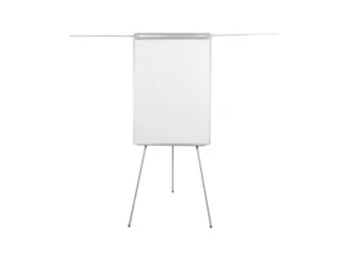 Flipchart Magnetisch Met Zijarmen Uitschuifbaar 100x70cm Lichtgrijs - 4