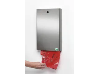 Hondenpoepzakje Wand/Paal 430x 265x 60mm Staal Roestvrij Staal - 1