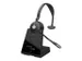 Engage 75 On-Ear Mono Headset, Draadloos, DECT, Zwart