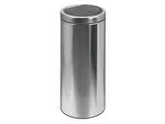 Afvalbak 30 Liter Flattop Bin Rvs