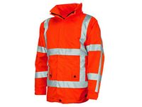 Parka Infra-line RWS Fluororanje, Maat M