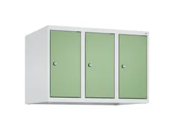 opzetkast,v. locker,3vak.,vak B 250mm,HxBxD 500x750x500mm,vleugeldeur