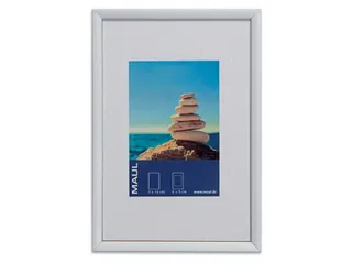 Fotolijst MAUL design 10x15cm aluminium frame zilver - 1