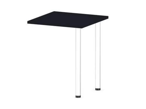 aanbouwtafel,i.h.v.,HxBxD 720-840x600x600mm,CC-zwart
