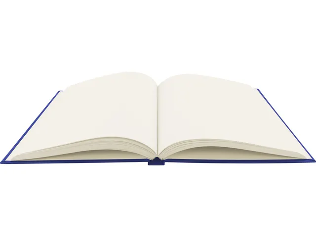 Dummyboek Kangaro A4 blanco 80 vel, blauw linnen kaft