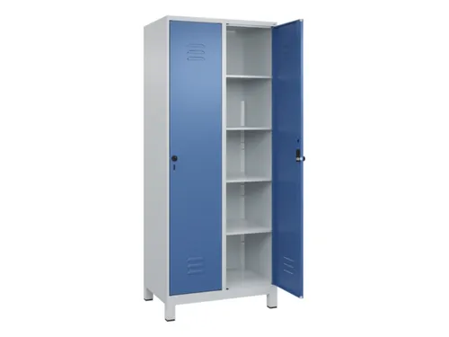 wasgoedverdeelkast,HxBxD 1950x800x500mm,vak B 400mm,draaigrendel