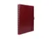 Notitieboek Multo Hannibal A5 roomwit papier 55 vel 120 grams bordeaux
