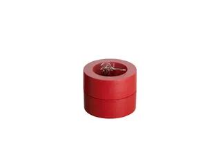 Papercliphouder MAUL Pro Ø73x60mm rood - 1