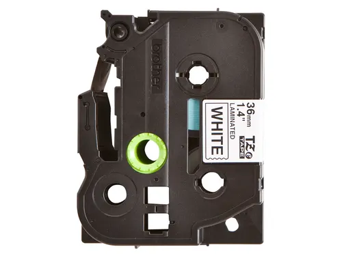 Labeltape Brother P-touch TZe-261 standaard 36mm zwart op wit
