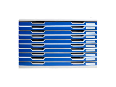 Ladenblok MODULO A3 10 laden Classic Blauw Grijs