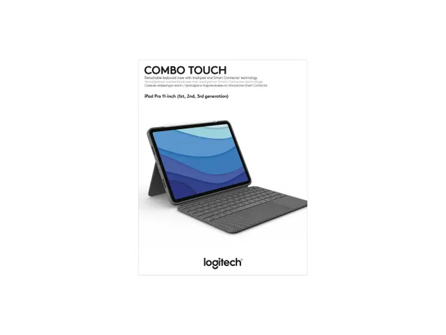 Logitech Combo Touch Toetsenbord iPad Pro (1,2,3gen) 11-inch QWERTY US