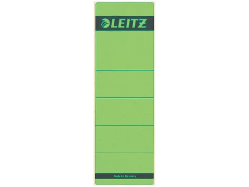 Rugetiket Leitz 1642 62x192mm Groen zelfklevend