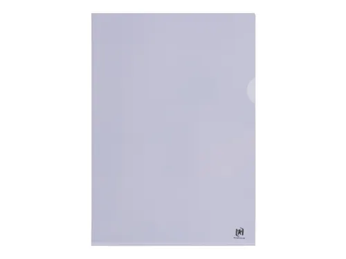 Insteekmap L-model Oxford A4 PVC 140µ glashelder 100 stuks