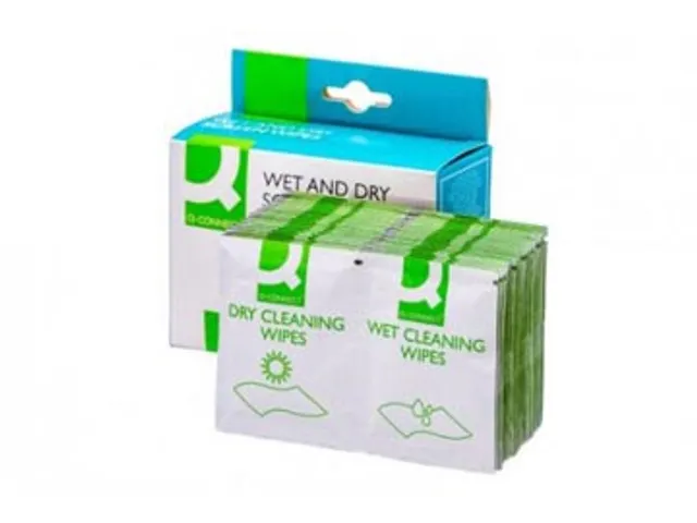 Wet & Dry Beeldschermreinigingsdoekjes Doos à 20 stuks