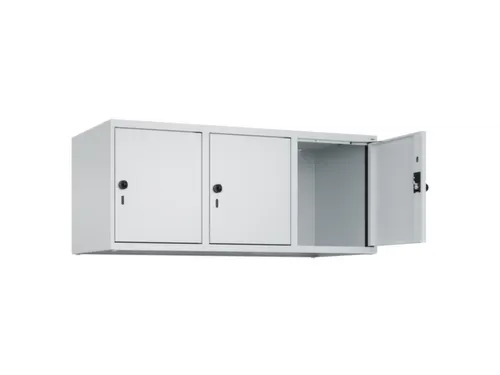 opzetkast,v. locker,3vak.,vak B 400mm,HxBxD 500x1200x500mm