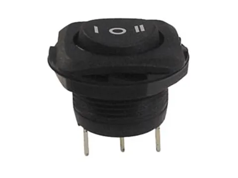 Vermogen Rockerschakelaar 5A-250V Spdt On-Off-On