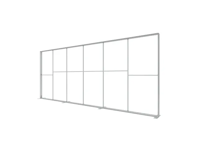 Brightbox Pro Flex Wand 600x250 cm LED-verlichte beurswand